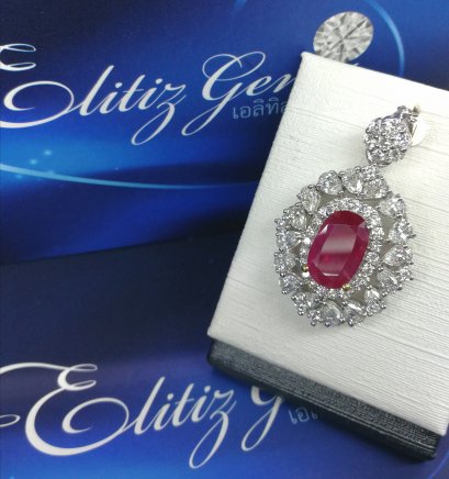 จี้ทับทิมพม่า PG10